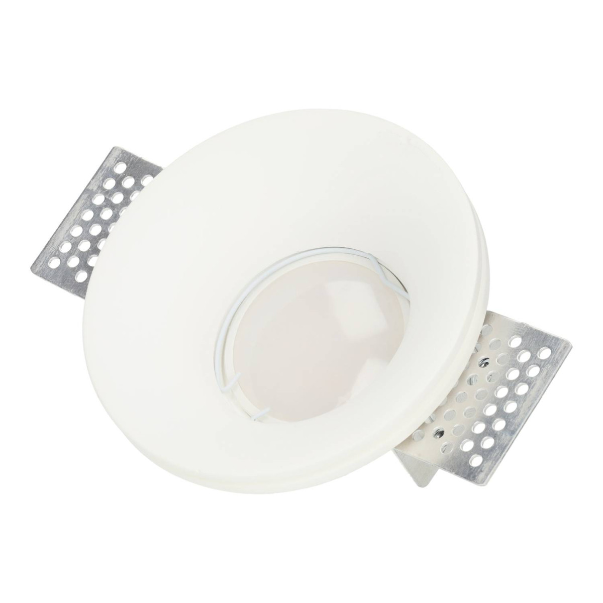Aro Redondo de Gesso Ø100mm para Lâmpada GU10/GU5.3