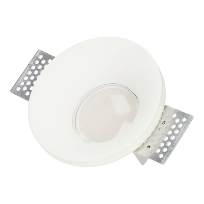 Aro Redondo de Gesso Ø100mm para Lâmpada GU10/GU5.3