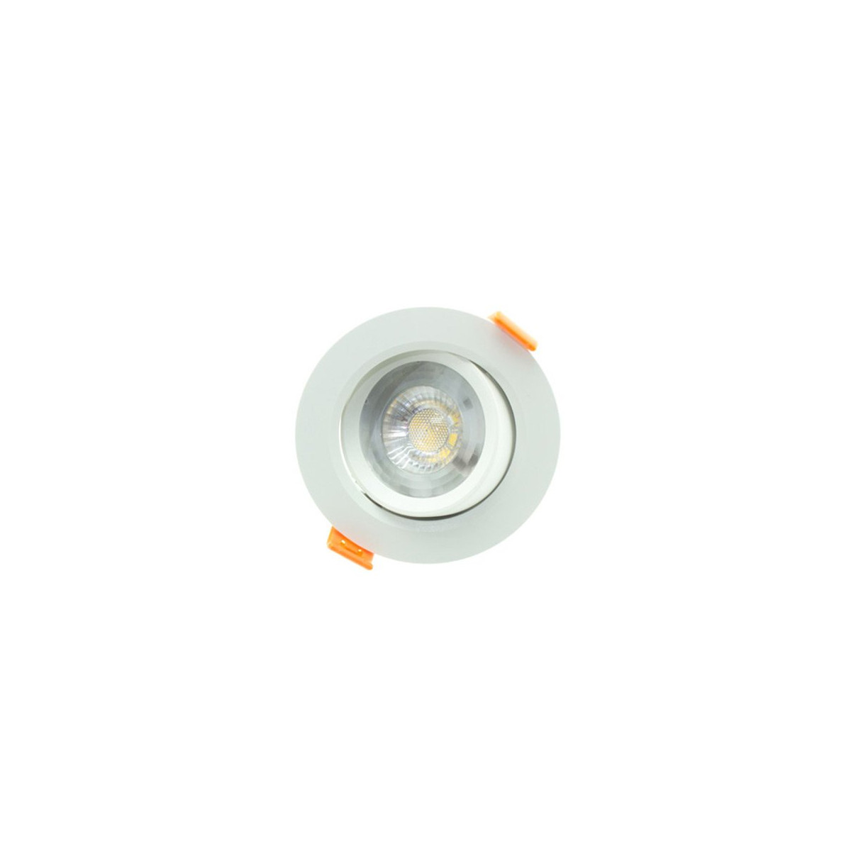 Downlight Circular LED 7W Redondo Orientável PC Series 620lm IP20 3000K-4000K-6000K