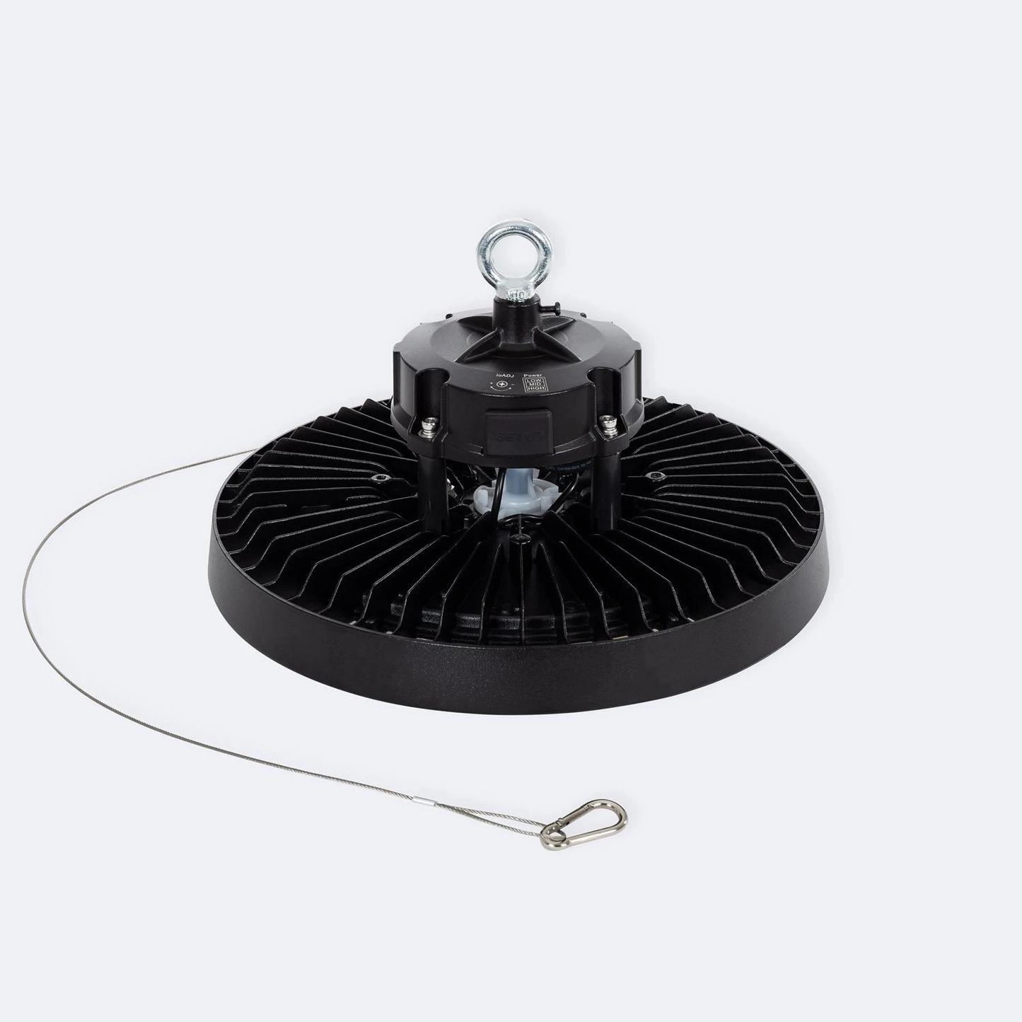 Pack 2x Campânulas LED Industrial UFO 200W 170lm W LIFUD Regulável 0-10V 5000K IP65 HBD