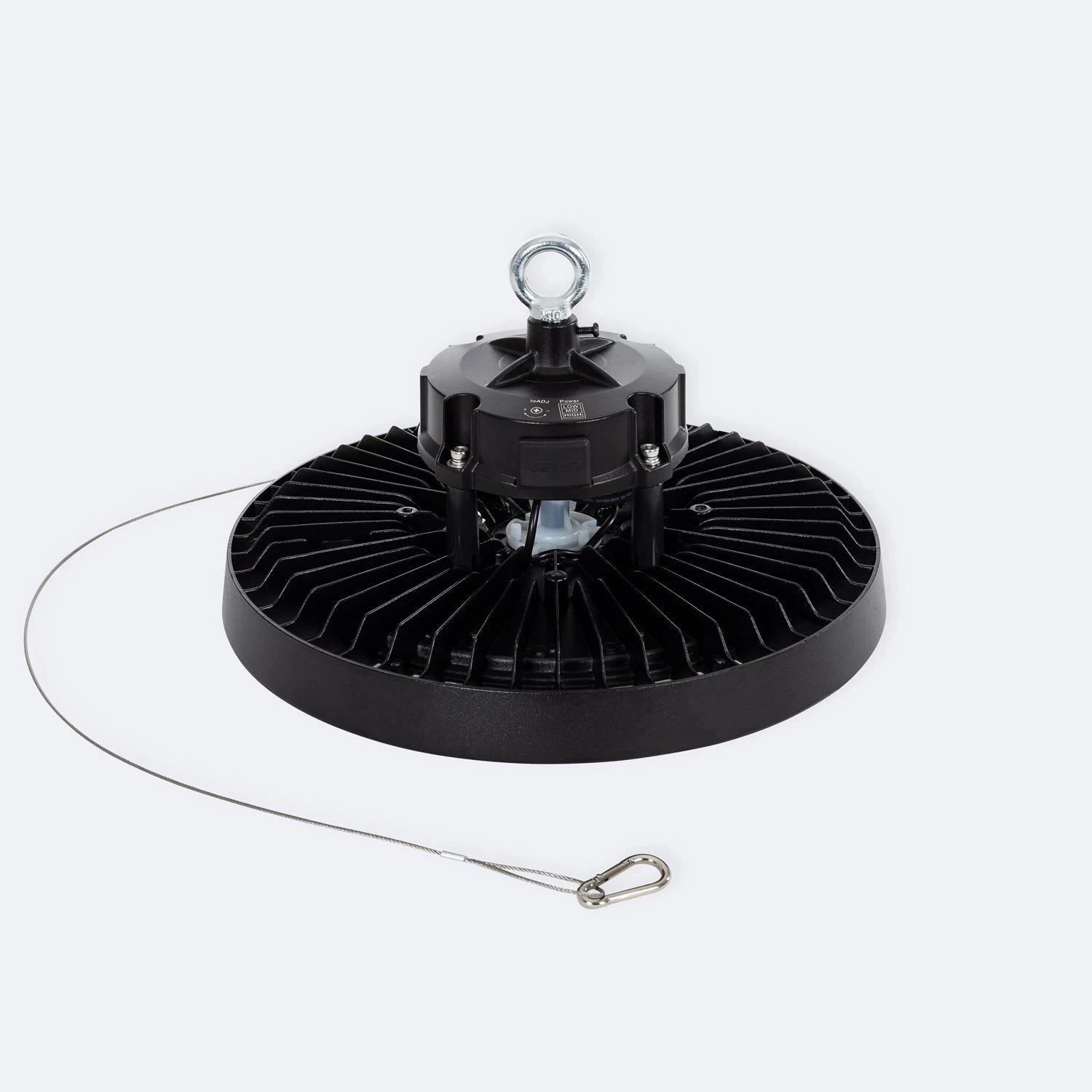 Pack 2x Campânulas LED Industrial UFO 200W 170lm W LIFUD Regulável 0-10V 5000K IP65 HBD