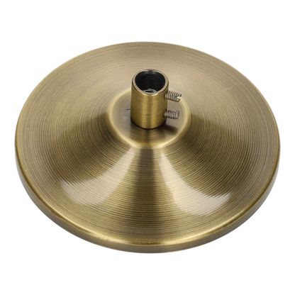 Roseta de Teto Vintage Dourada para Candeeiro Suspenso Ø101mm Estilo Retro