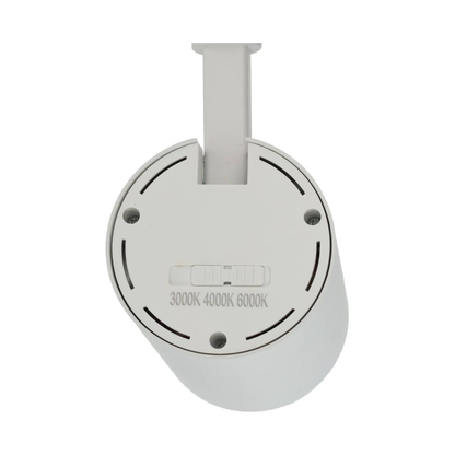Foco de Carril LED 30W Zoom Ajustável 15 60º 3CCT 3000K 4000K 6000K Branco ou Preto IP20