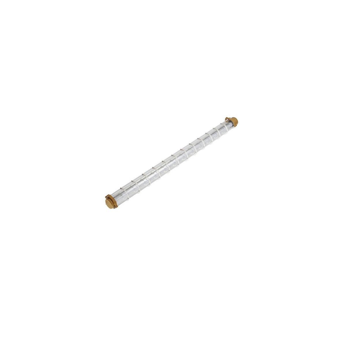 Armadura Estanque ATEX 1 Tubo LED T8 1200mm IP65 Zonas Explosivas Garantia 5 Anos