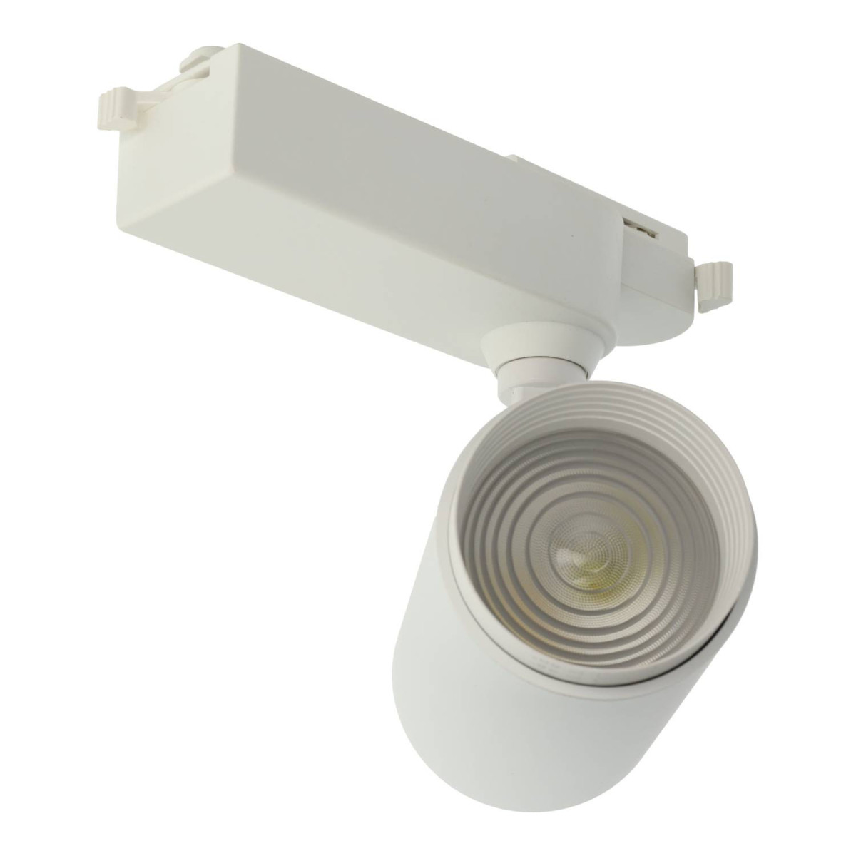 Foco de Carril LED 30W Zoom Ajustável 15 60º 3CCT 3000K 4000K 6000K Branco ou Preto IP20
