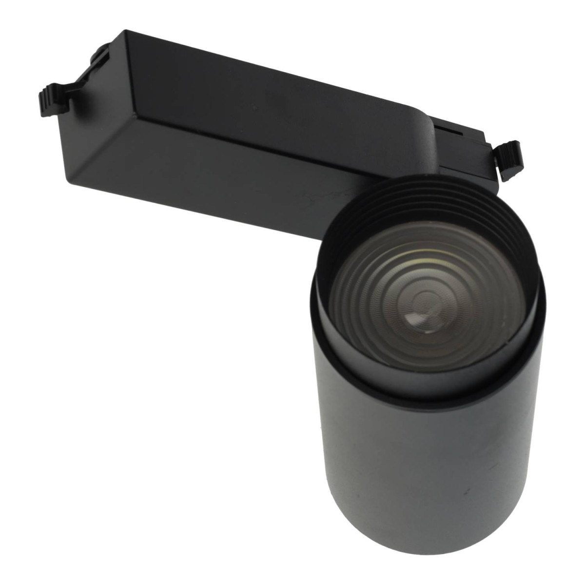 Foco de Carril LED 30W Zoom Ajustável 15 60º 3CCT 3000K 4000K 6000K Branco ou Preto IP20