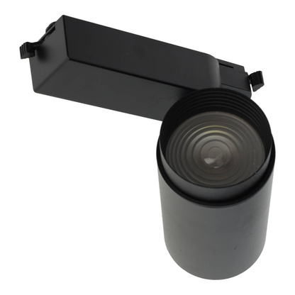 Foco de Carril LED 30W Zoom Ajustável 15 60º 3CCT 3000K 4000K 6000K Branco ou Preto IP20