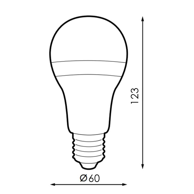 Pack 2x Lâmpada LED Smarthome E27 A60 10W RGB+3CCT | WiFi 
