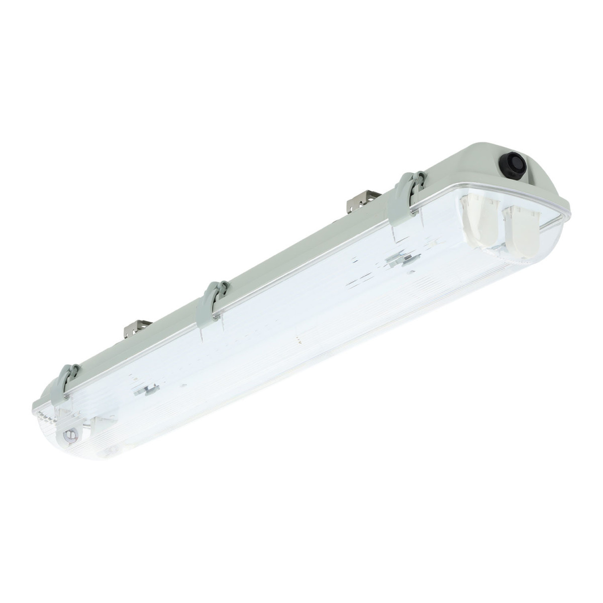 Armadura Estanque 2 Tubos T8 LED 120cm | IP65 | Exterior e Zonas Húmidas | ABS+PS