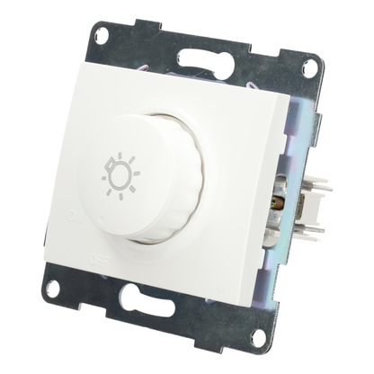 Regulador Dimmer Interruptor LED 500W Série PC com Moldura Espelho