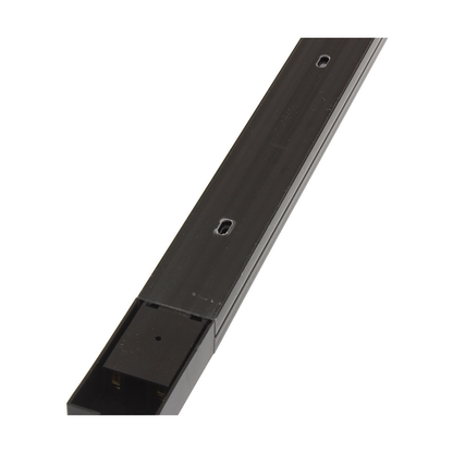 Calha Carril LED PVC Monofásico 1 ou 2 Metros Preto ou Branco IP20