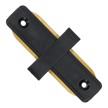 União Reta para Calha de Carril LED Conector em Linha Preto ou Branco