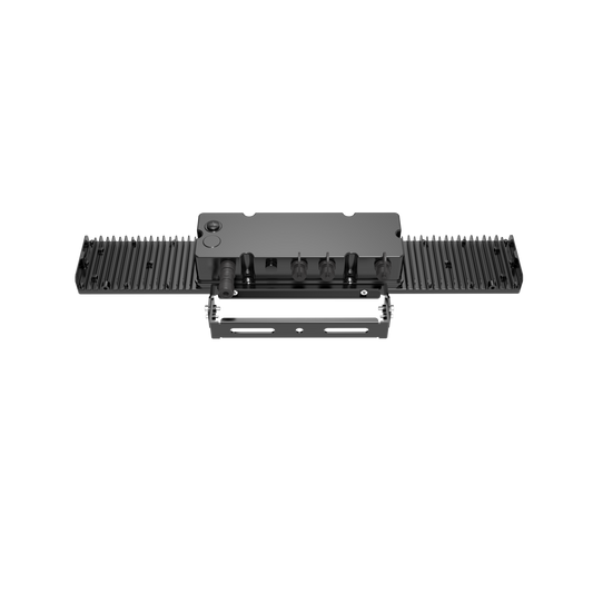 Armadura Luminária Linear LED Padel 100W 150W 200W IP66 170lm W Lumileds Regulável 0-10V 5000K