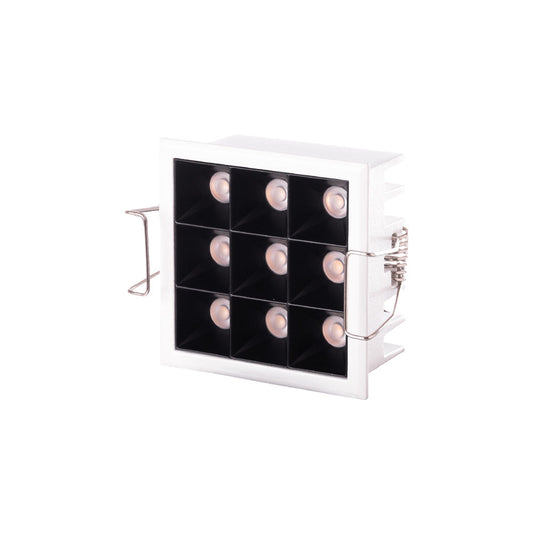 Foco Downlight LED 10W 765Lm 4200ºK Retangular PRO SMD3030 40.000H [JW-10W-MW]