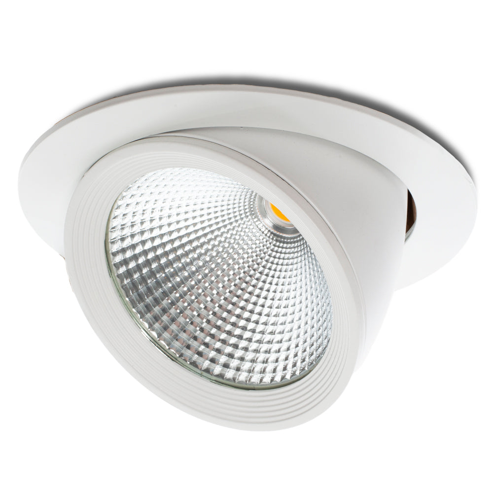 Foco Downlight LED 40W 4000Lm 4200ºK Ajustável UGR17 50.000H [JW-40W-GW]