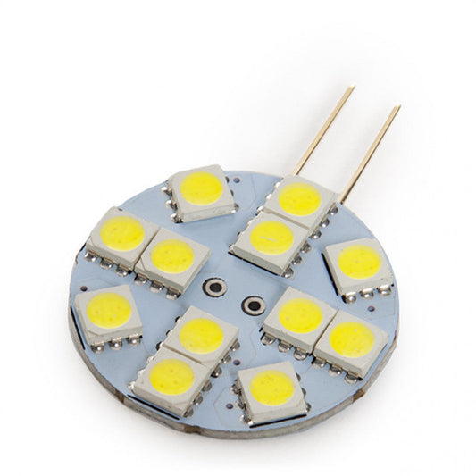 Lâmpada LED G4 2,4W 168Lm 2700ºK 40.000H [KD-G4-12-2,4W-5050SMD-WW]