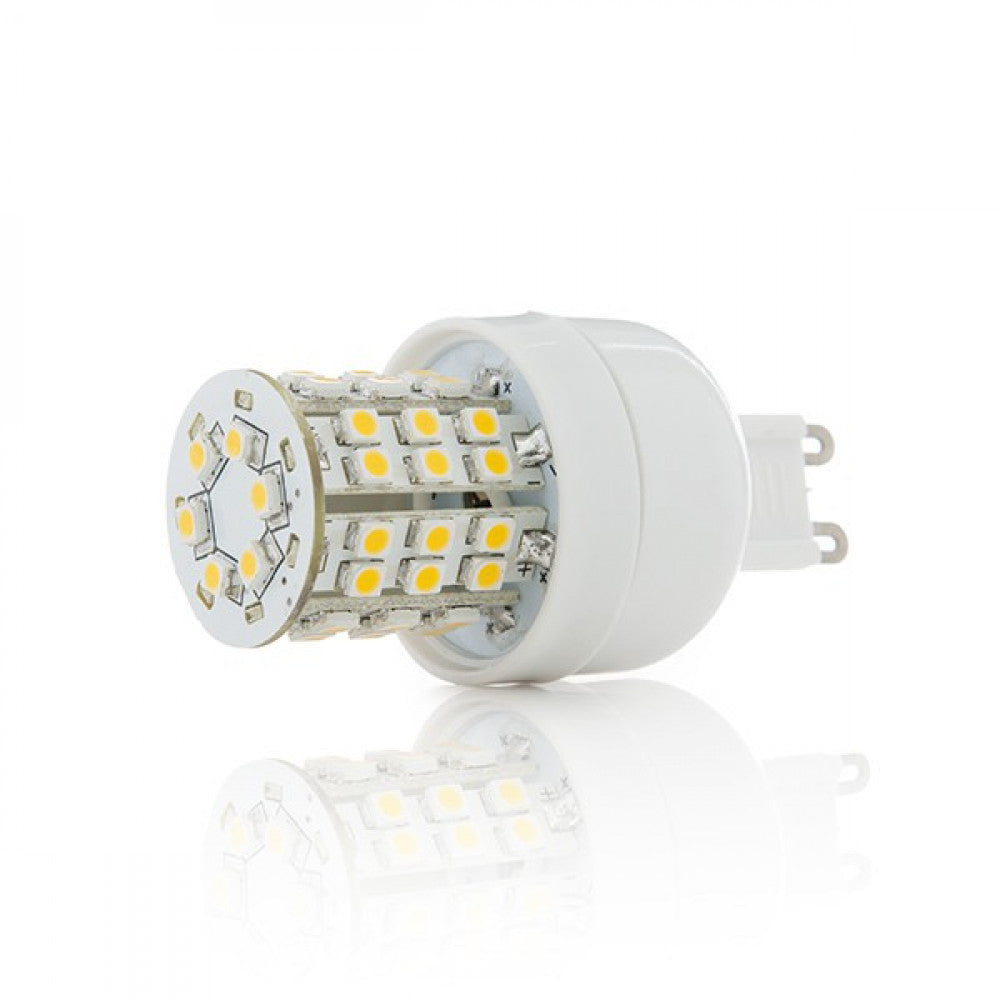 Lâmpada LED G9 3W 240Lm 6000ºK 40.000H [KD-G9-3528-48-CW]