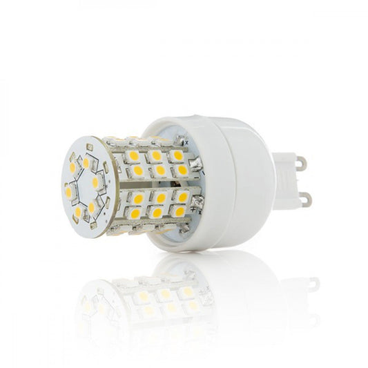 Lâmpada LED G9 3W 240Lm 6000ºK 40.000H [KD-G9-3528-48-CW]