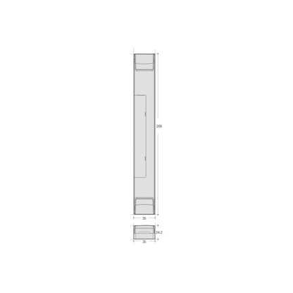 Kit de Emergência para Luminárias LED até 200W | Auto-teste | Bateria LiFePO4 | IP20