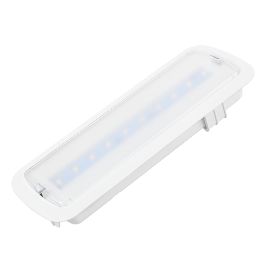 Autoteste LED embutido de emergência 200LM / permanente / não permanente 5000K [L116N-C1]