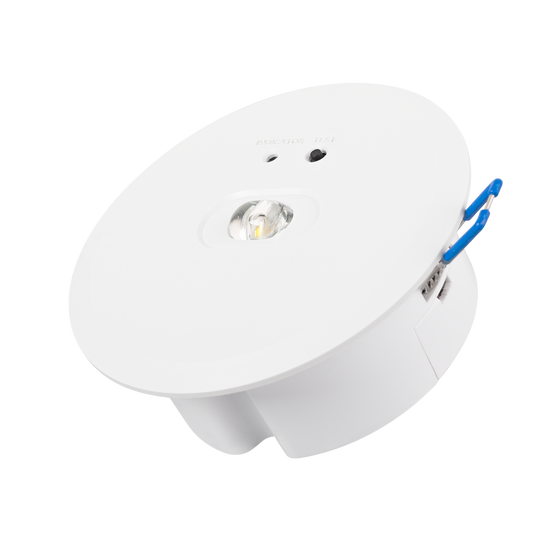 Led embutido de emergência 180LM permanente / não permanente 5000K [L118MN]