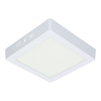 Downlight Quadrado LED 12W Branco 1080lm Superfície 170x170mm