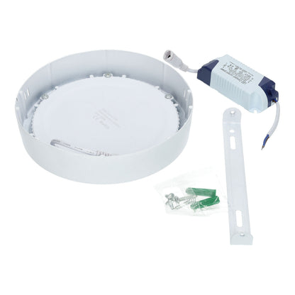 Downlight Circular Saliente LED 12W Branco – 1080lm | Superfície | Ø170mm