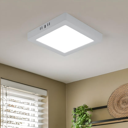Downlight Quadrado LED 18W Branco 1620lm Superfície 230x230mm