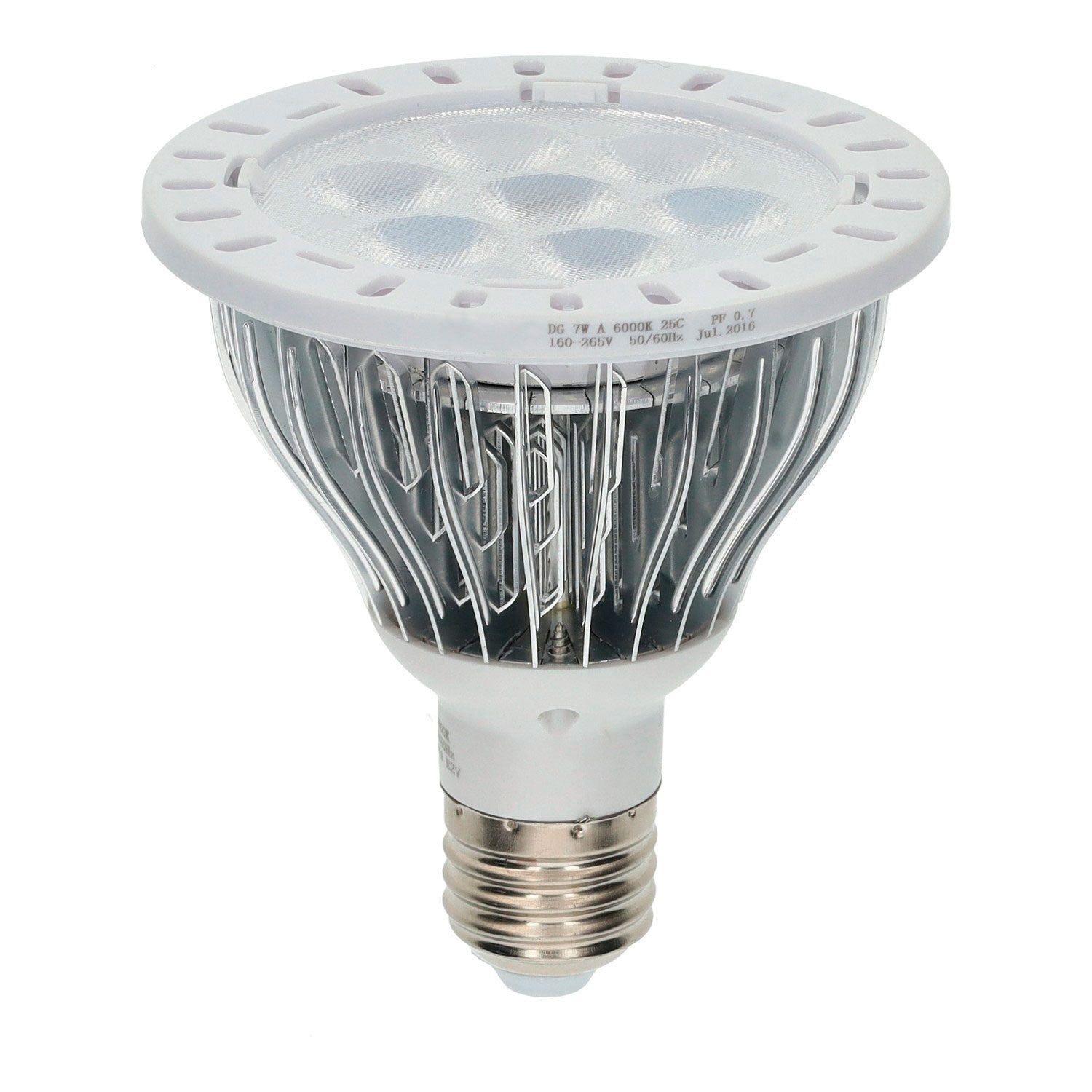 Lâmpada LED 7W PAR30 E27 600Lm
