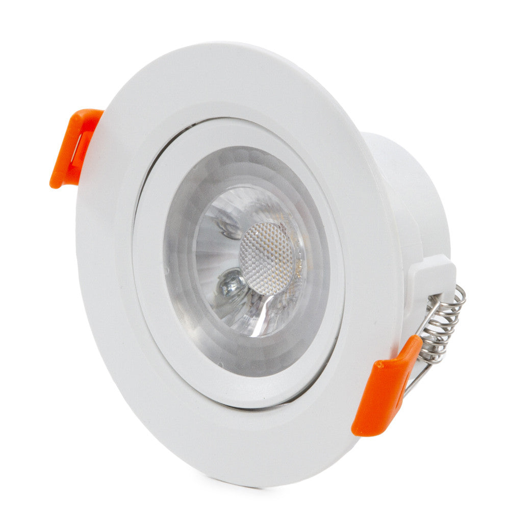 Foco Downlight Circular LED 7W 630Lm 4200ºK 40.000H [LM-4203-W]