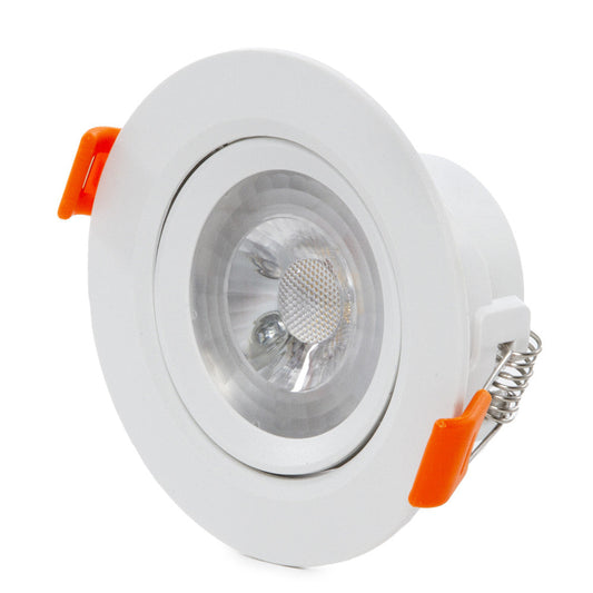 Foco Downlight Circular LED 7W 630Lm 4200ºK 40.000H [LM-4203-W]