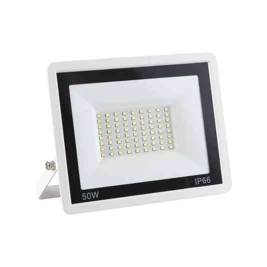 Holofote LED 50W 4.000Lm 6000ºK IP66 Regulável 60.000H Acabamento Branco [LM-6007-W-CW]