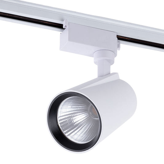 Foco LED Trilho 30W 2700Lm CRI85 4200ºK Lumiastra Monofásico 40.000H [LUM-ATH070030W-WW]