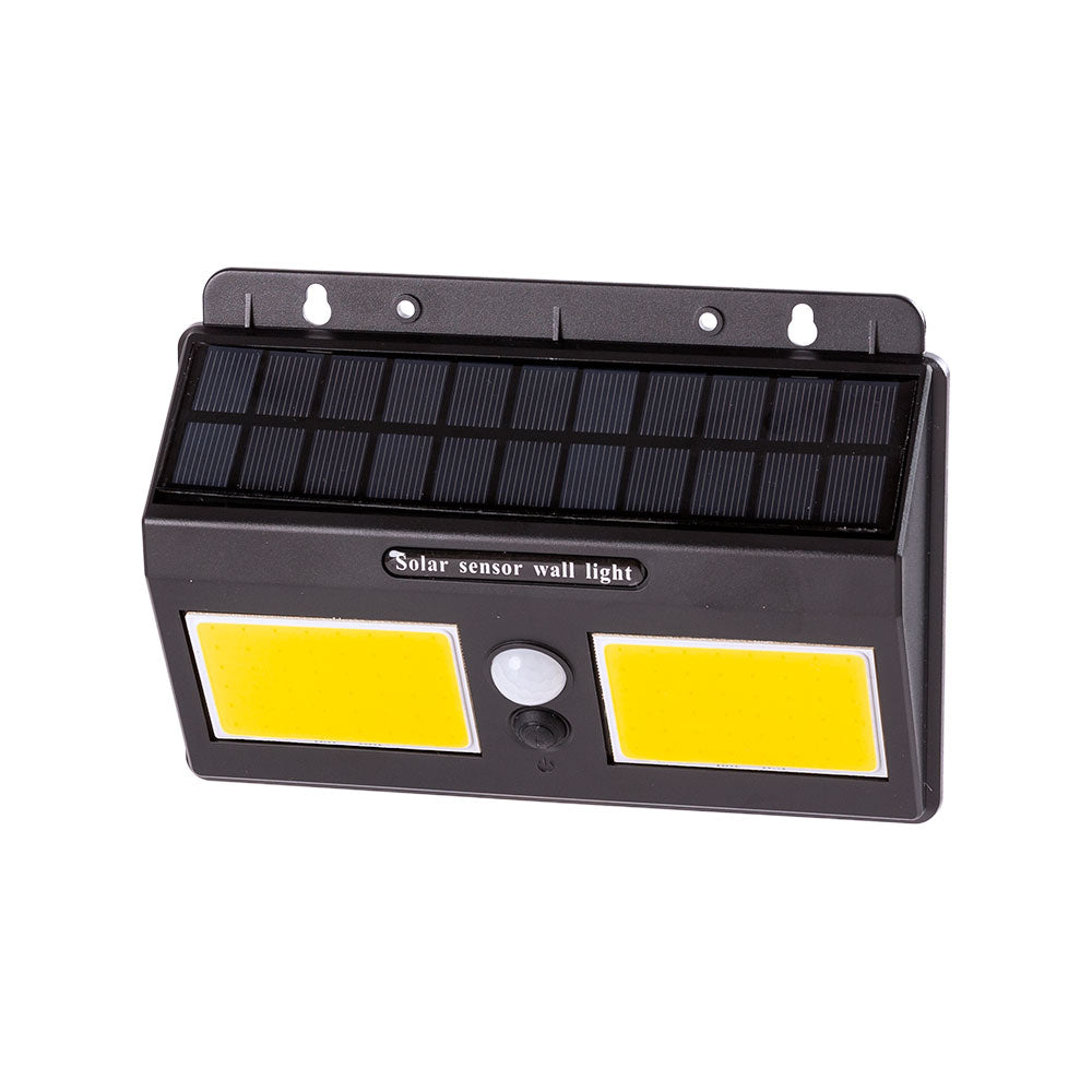 Sensor de bateria solar LED para parede IP65: 3,7V 1.200Ma [LUM-YC-SW8019-COB]