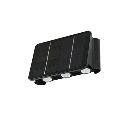 Aplique Solar LED Bidirecional Exterior 6W IP65 CCT | Luzinterior 3