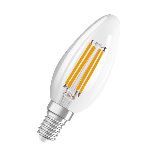 Lâmpada LED Ledvance/Osram "Classic" E14 4W 470Lm 2200…2700K 300º IP20 Regulável