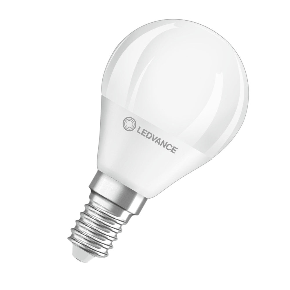 Lâmpada LED Ledvance/Osram "Clássica" E14 4.9W 470Lm 2700K 200º IP20 Regulável