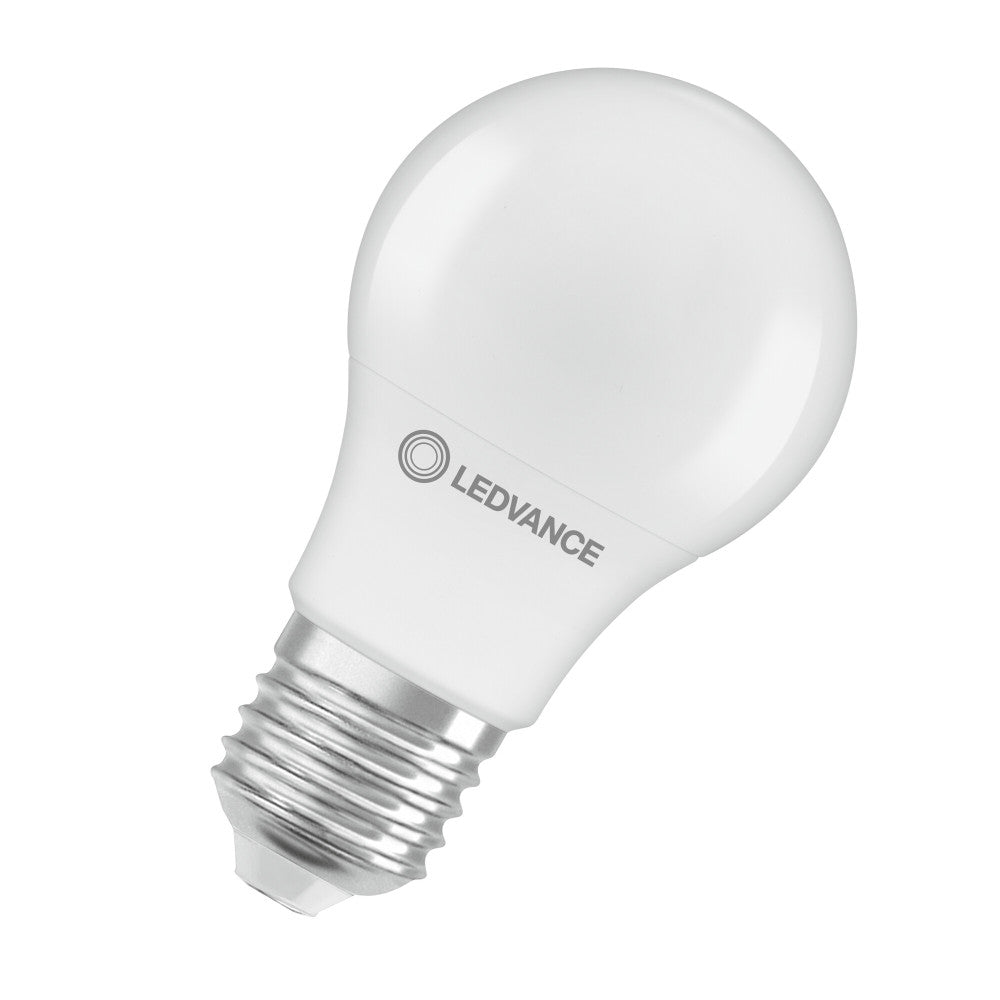 Lâmpada LED Ledvance/Osram "Clássica" E27 4.9W 470Lm 4000K 200º IP20