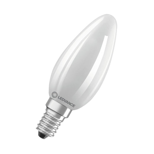 Lâmpada LED Ledvance/Osram "Clássica" E14 4.2W 470Lm 2700K 300º IP20 Regulável