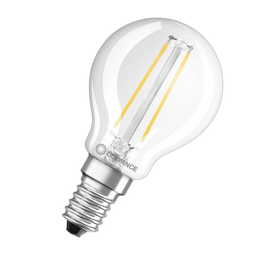 Lâmpada LED Ledvance/Osram "Clássica" E14 2,5W 250Lm 2700K 300º IP20