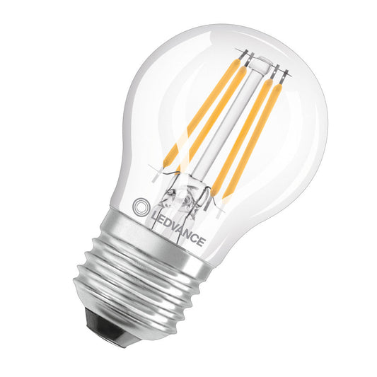 Lâmpada LED Ledvance/Osram "Clássica" E27 4.2W 470Lm 2700K 300º IP20 Regulável