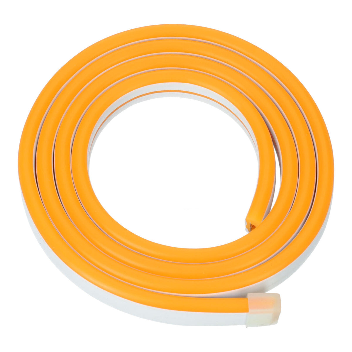 Fita Néon Flex LED 12V 7W/m IP65 Silicone laranja