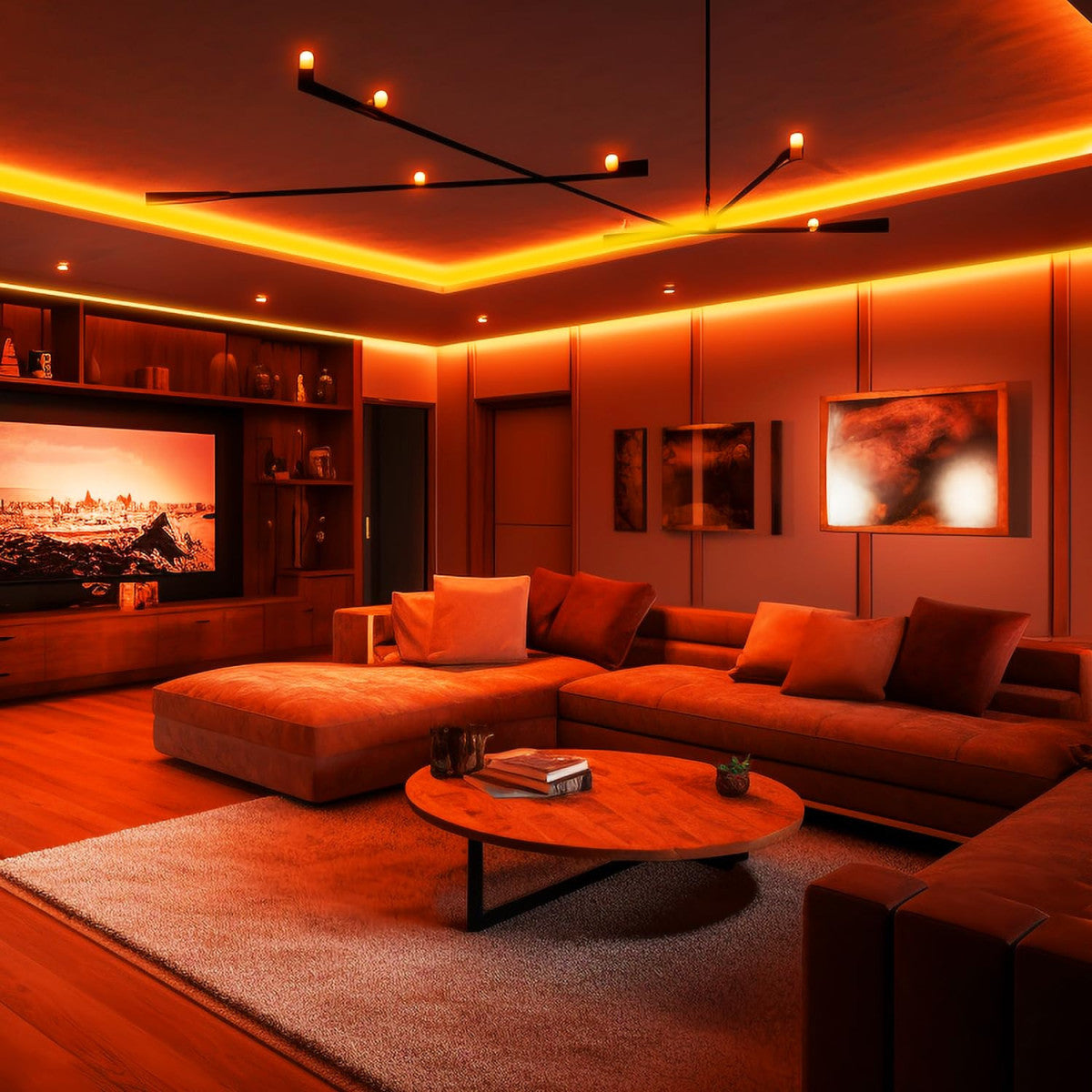 Fita Néon Flex LED 12V 7W/m IP65 Silicone ambiente