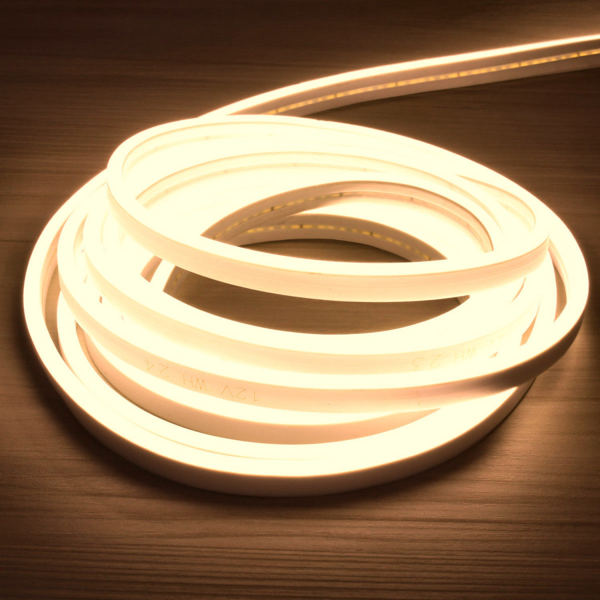 Fita Néon Flex LED 12V 7W/m IP65 Silicone braco