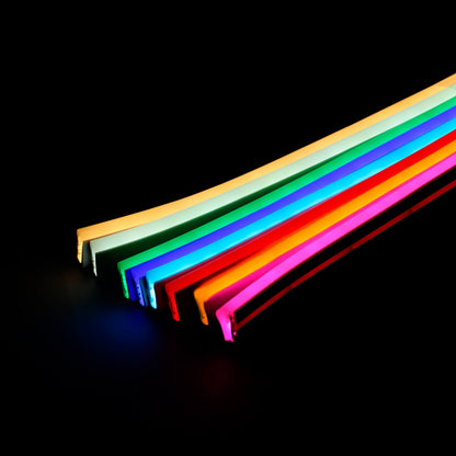 Fita Néon Flex LED 12V 7W/m IP65 Silicone varias cores