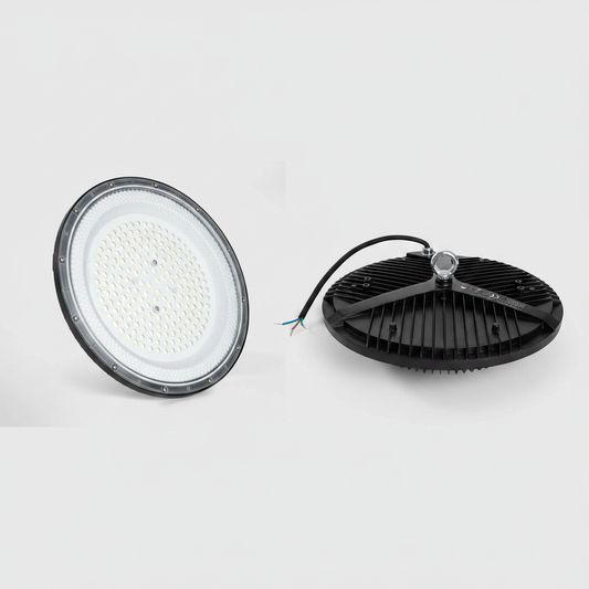 Pack 2 Campânulas LED Industrial UFO 150W 120lm/W | No Flicker | IP65 | 6000K