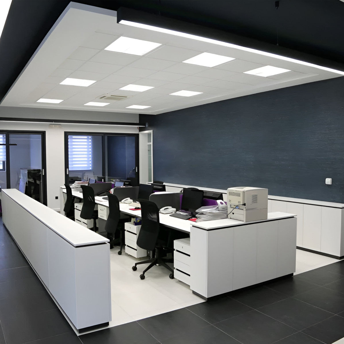Painel LED 60x60 cm 24W 165 lm/W 3960 lm Tri-CCT (3000K/4000K/6000K)