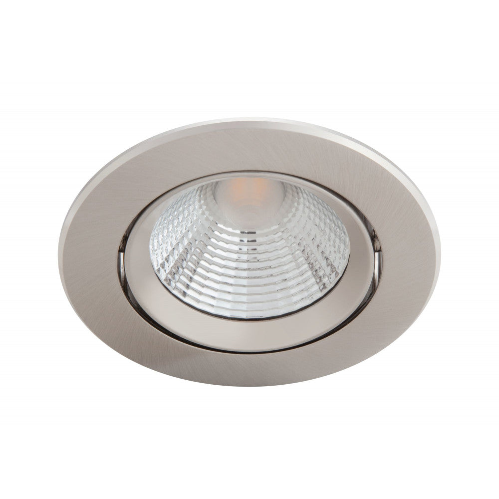 Pacote 3 LED Downlight Philips "Sparkle" Circular 5,5W 350Lm Banhado A Níquel 2700K [Ph-929002374322]
