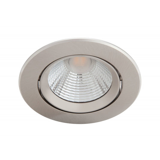 Pacote 3 LED Downlight Philips "Sparkle" Circular 5,5W 350Lm Banhado A Níquel 2700K [Ph-929002374322]