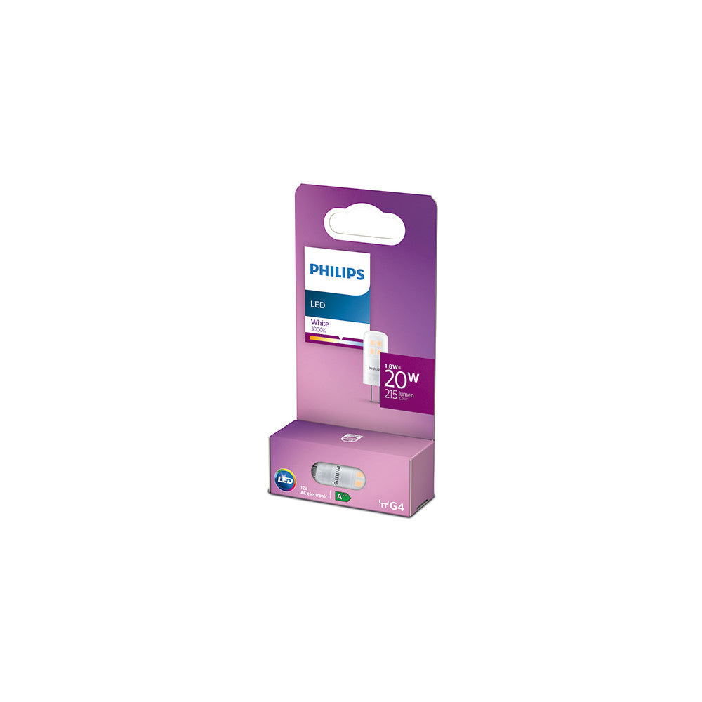 Lâmpada LED Philips G4 12V 1.8W 215Lm 3000K [Ph-929002389117]